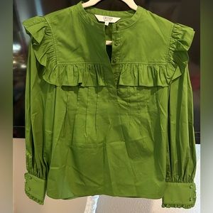 Crosby green blouse